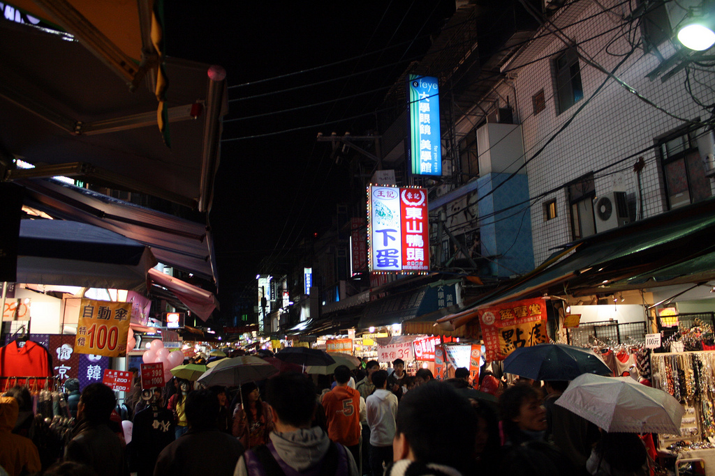 士林夜市ナイトマーケット